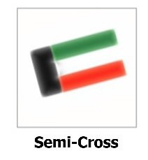 Fanbrush Semi-Cross