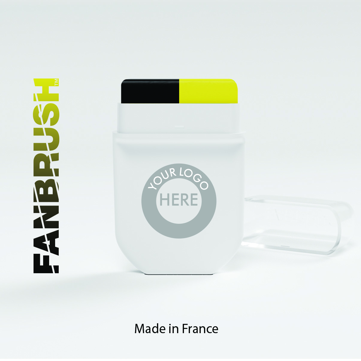 FANBRUSH Black-Yellow