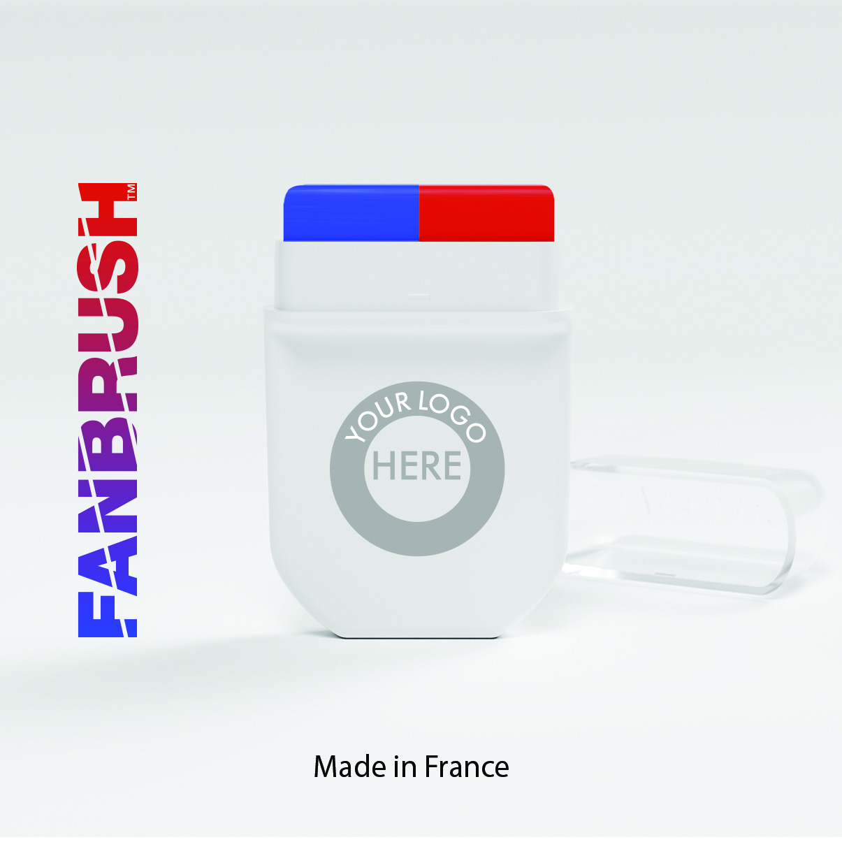 FANBRUSH Blue Red