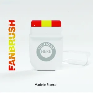 FANBRUSH Red-Yellow-Red