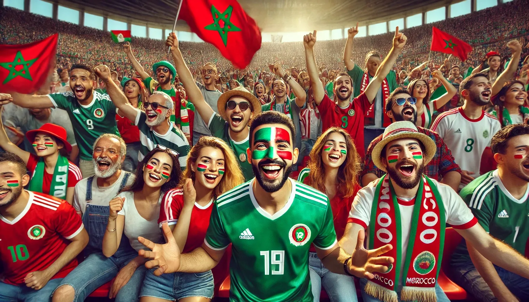 Fans of Morocco